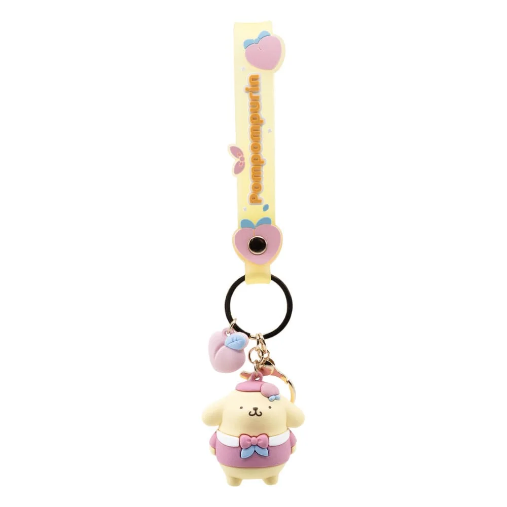 Sanrio Keychains – Peach Series Hand Strap Display of 12 2