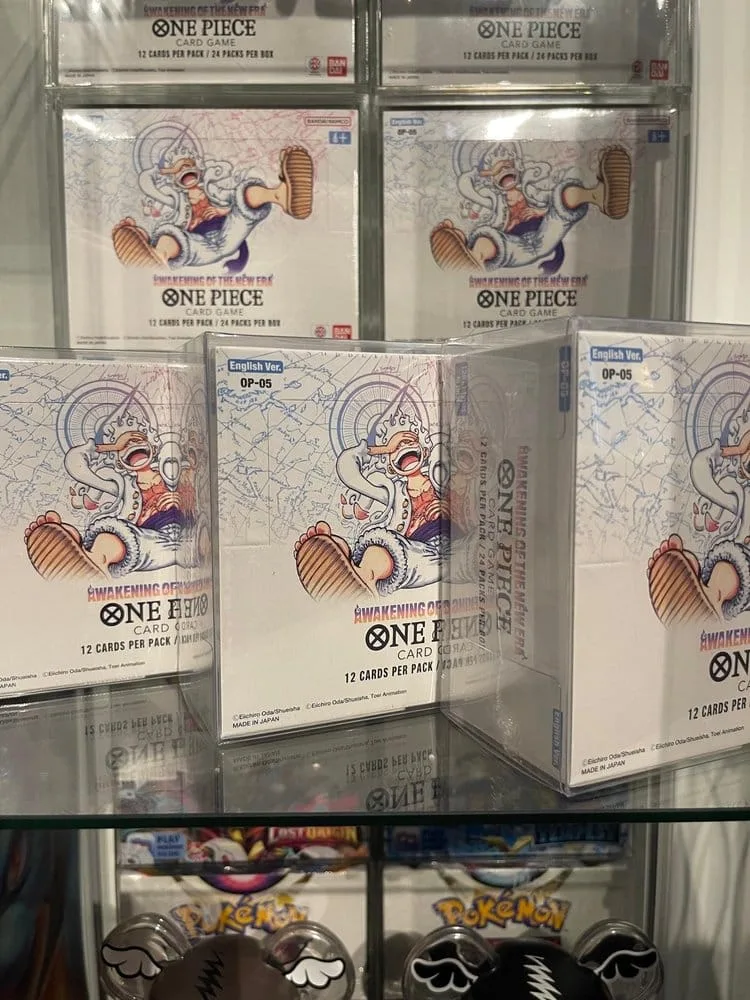 One Piece Booster Box Protectors – Evoretro 5-Pack 12 x 6 x 15 cm 6