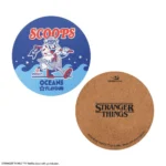 Stranger Things Untersetzer – Scoops Ahoy 4er-Set 9,5 cm 3