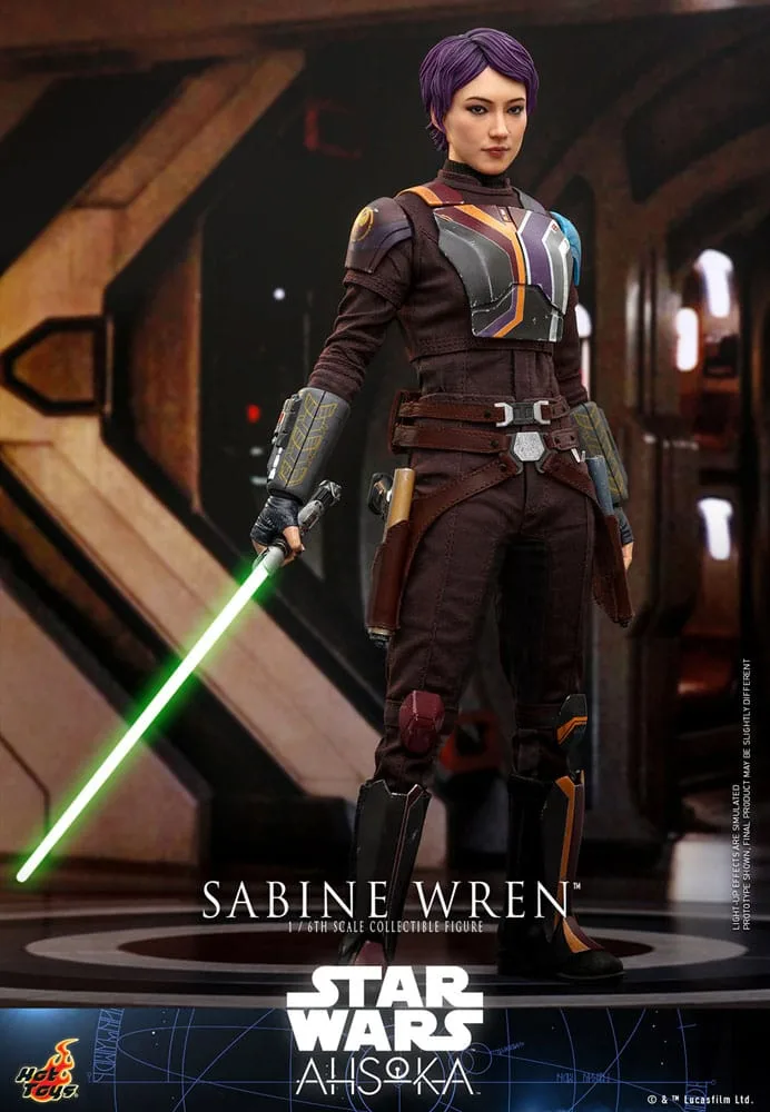 Star Wars Ahsoka Action Figure – Sabine Wren 1/6 Scale 28 cm 9