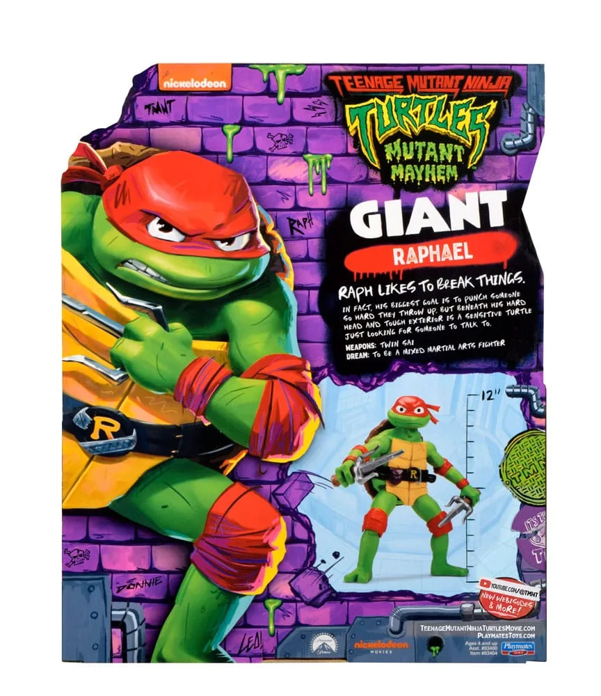 TMNT Mutant Mayhem Action Figure – Giant Raphael 30 cm 3