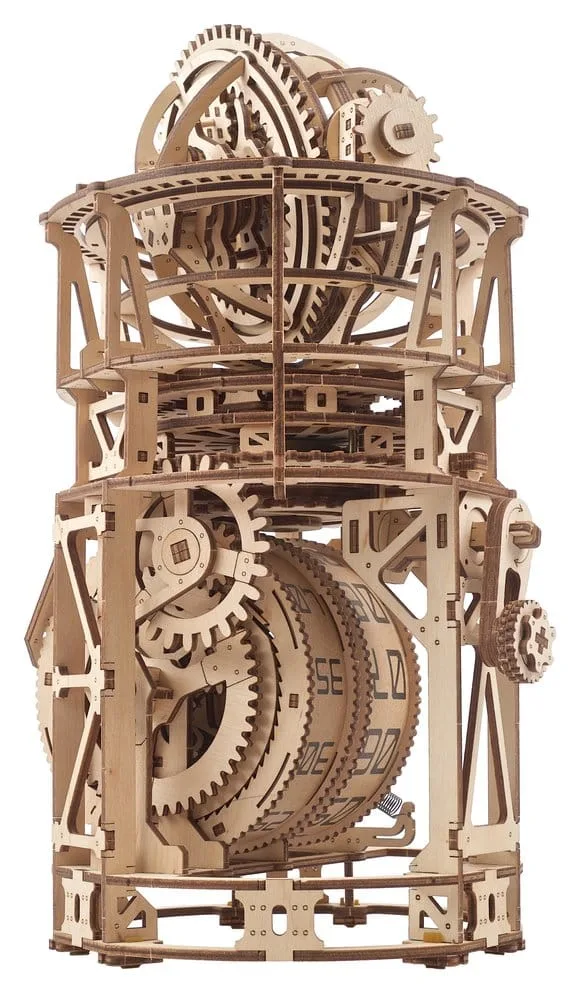 Ugears Wooden Model Kit – Sky Watcher Tourbillon Table Clock 12