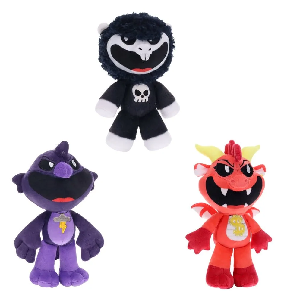 Poppy Playtime Plush – Nightmare Critters 9-Piece Assortment 20 cm