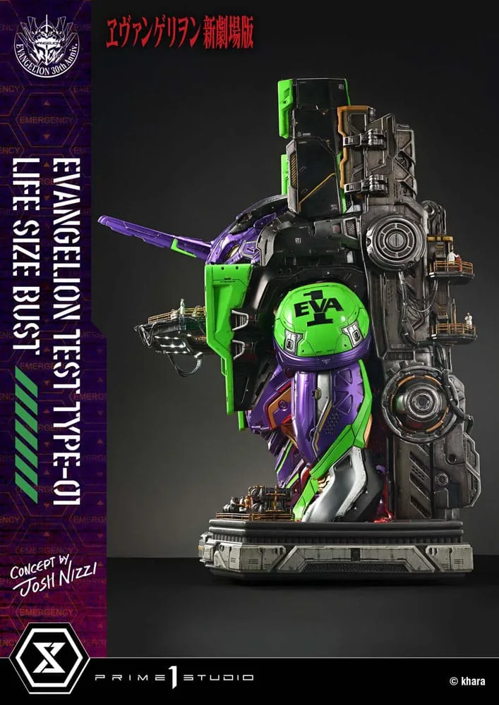 Neon Genesis Evangelion Bust – Test Type-01 Bonus Version 86 cm 9