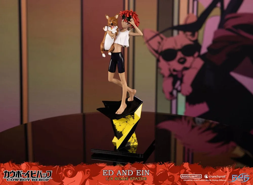 Cowboy Bebop Statue – Ed and Ein 1:8 28 cm 20