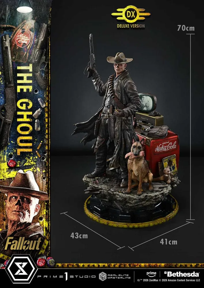 Fallout TV Series Statue – The Ghoul Deluxe 1/4 Scale 64 cm 17