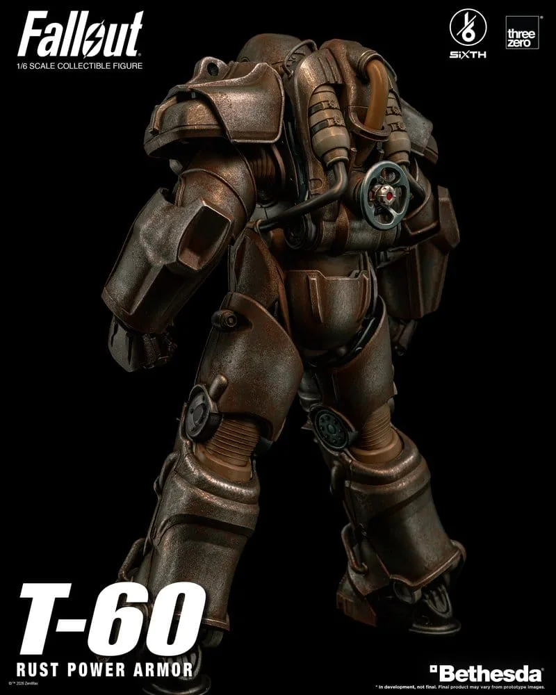 Fallout Action Figure – T-60 Rust Power Armor 1/6 12