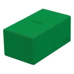 Ultimate Guard Deck Box – Twin Flip’n’Tray 200+ Xenoskin Green 1