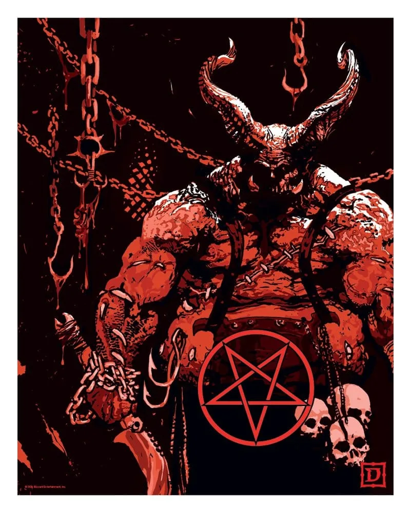 Diablo Art Print Set – Five Limited Edition Prints 36 x 28 cm 2