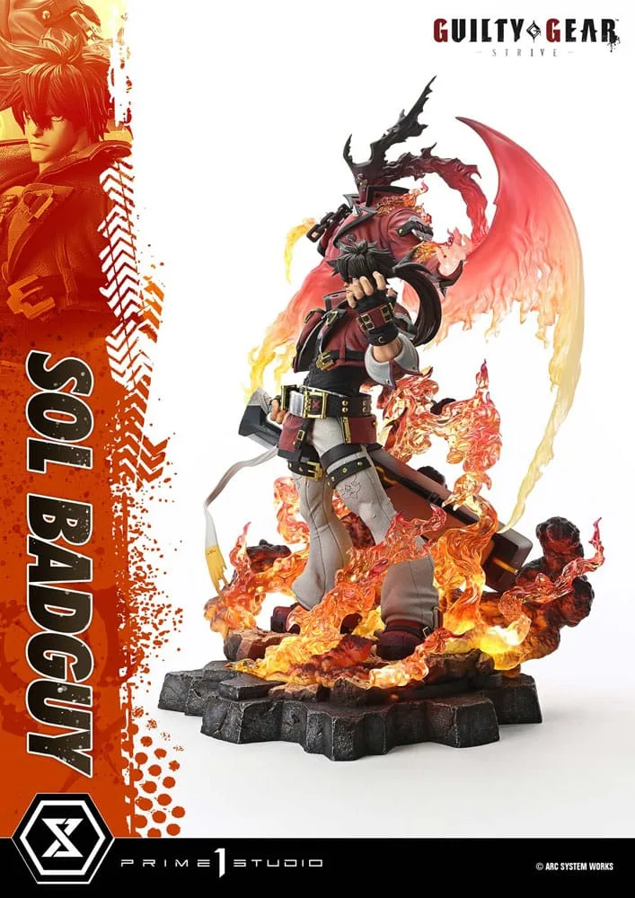 Guilty Gear Strive Statue – Sol Badguy 1/4 Scale 82 cm 9