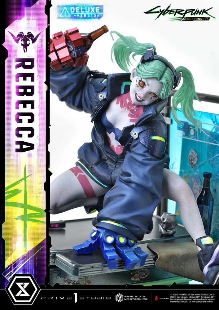 Cyberpunk Edgerunners Statue – Rebecca Deluxe 1/4 54 cm 27