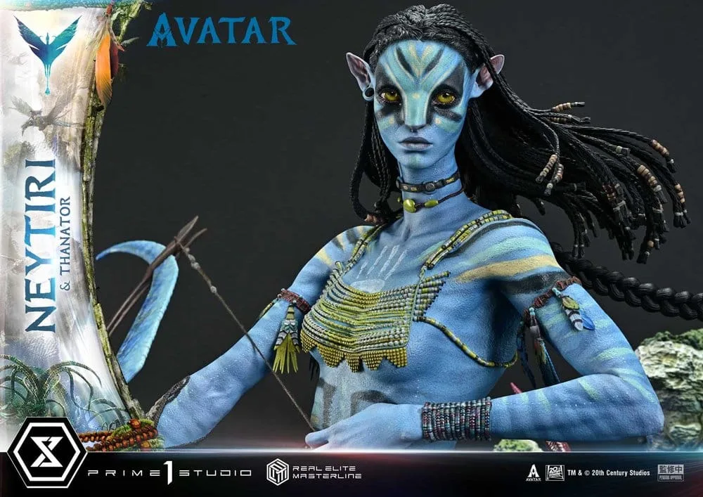 Avatar Statue – Neytiri & Thanator Deluxe 1:4 Scale 75 cm 15