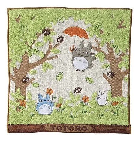My Neighbor Totoro Mini Towel – Shade of the Tree 25 x 25 cm