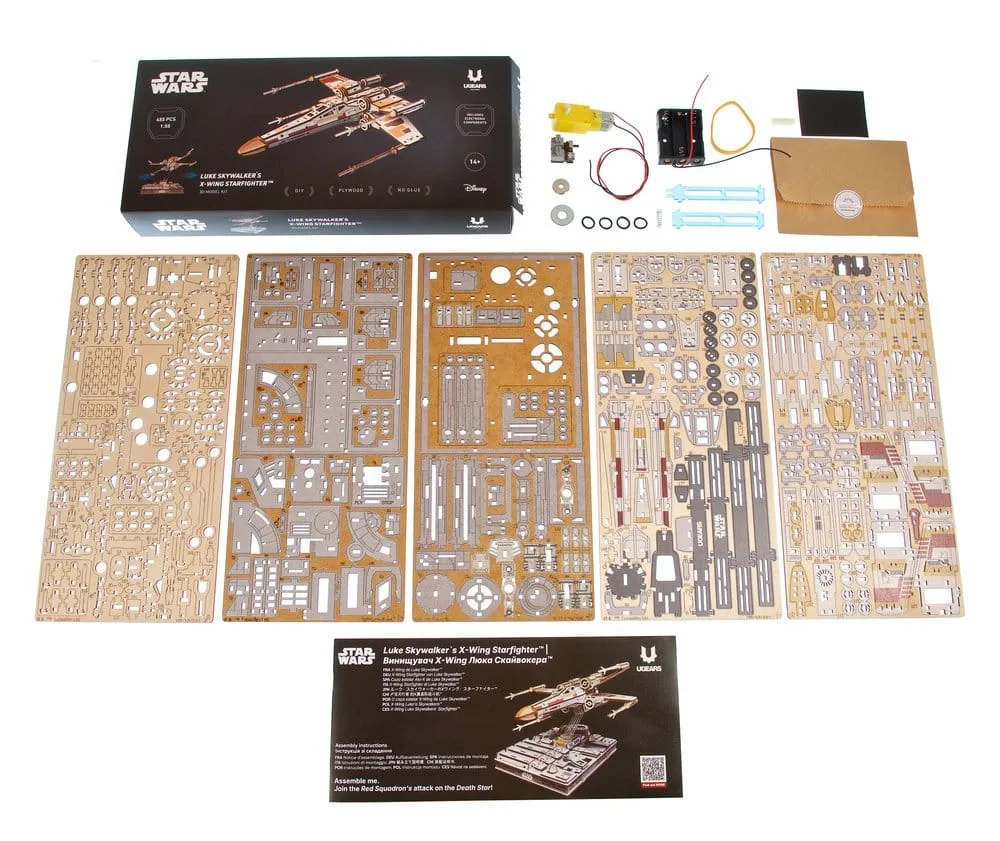 Star Wars Wooden Model Kit – Luke Skywalker’s X-Wing 26