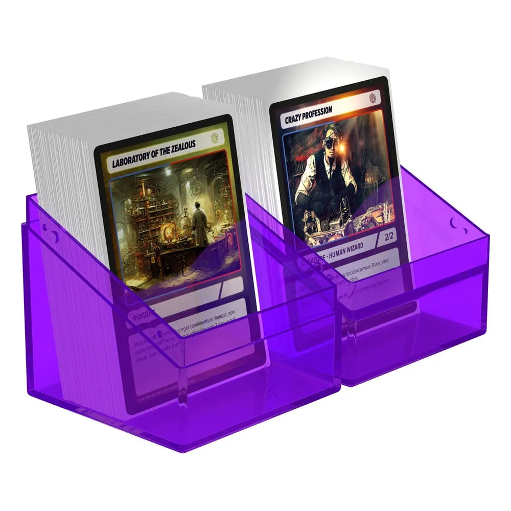 Ultimate Guard Deck Box – Boulder 100+ Clear Amethyst 6
