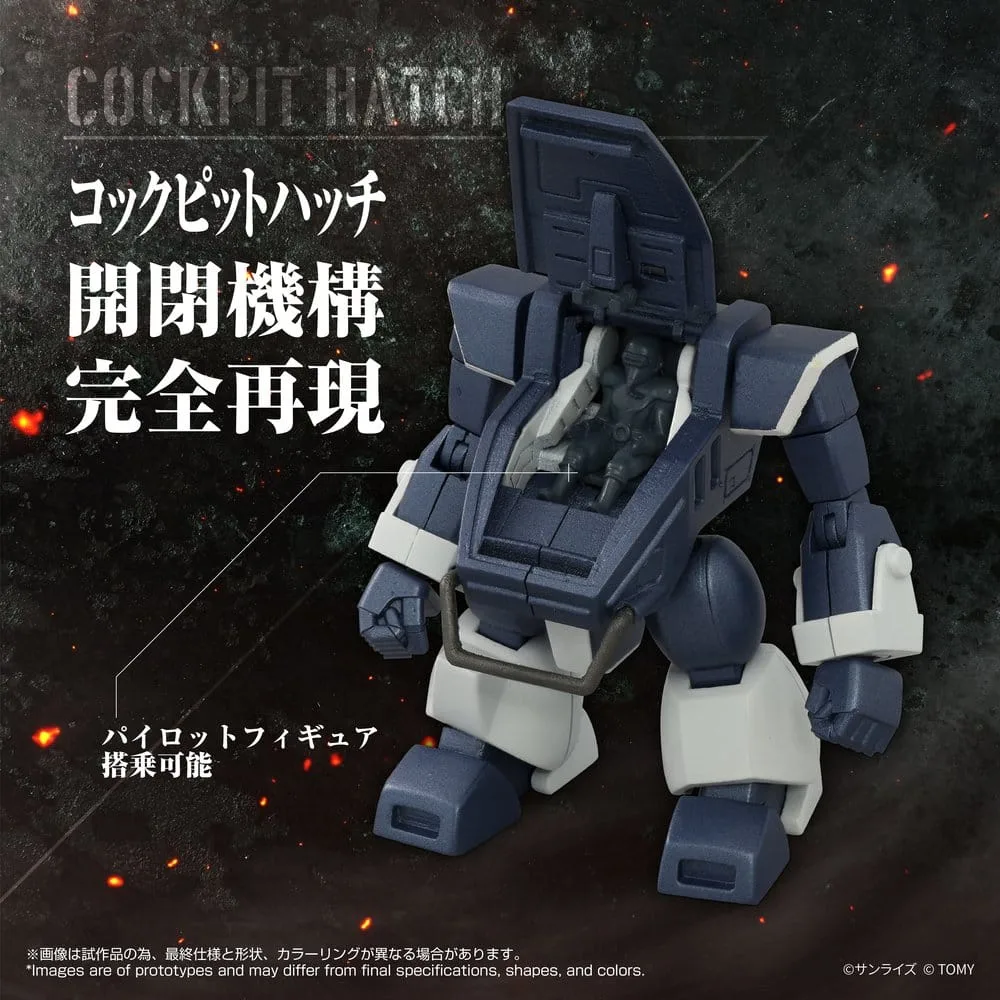 Armored Trooper Votoms Actionfigur – AT-08 Zwerg Sand Loader 7 cm 5