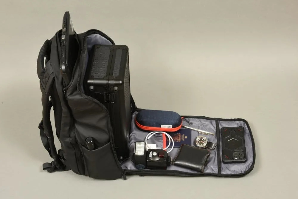Evoretro Backpack and Mini Carrying Case Bundle – Black 14