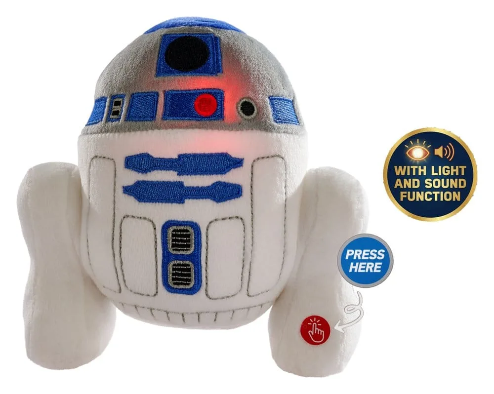 Star Wars Plüschfigur – R2-D2 zum 50. Jubiläum 16 cm 5