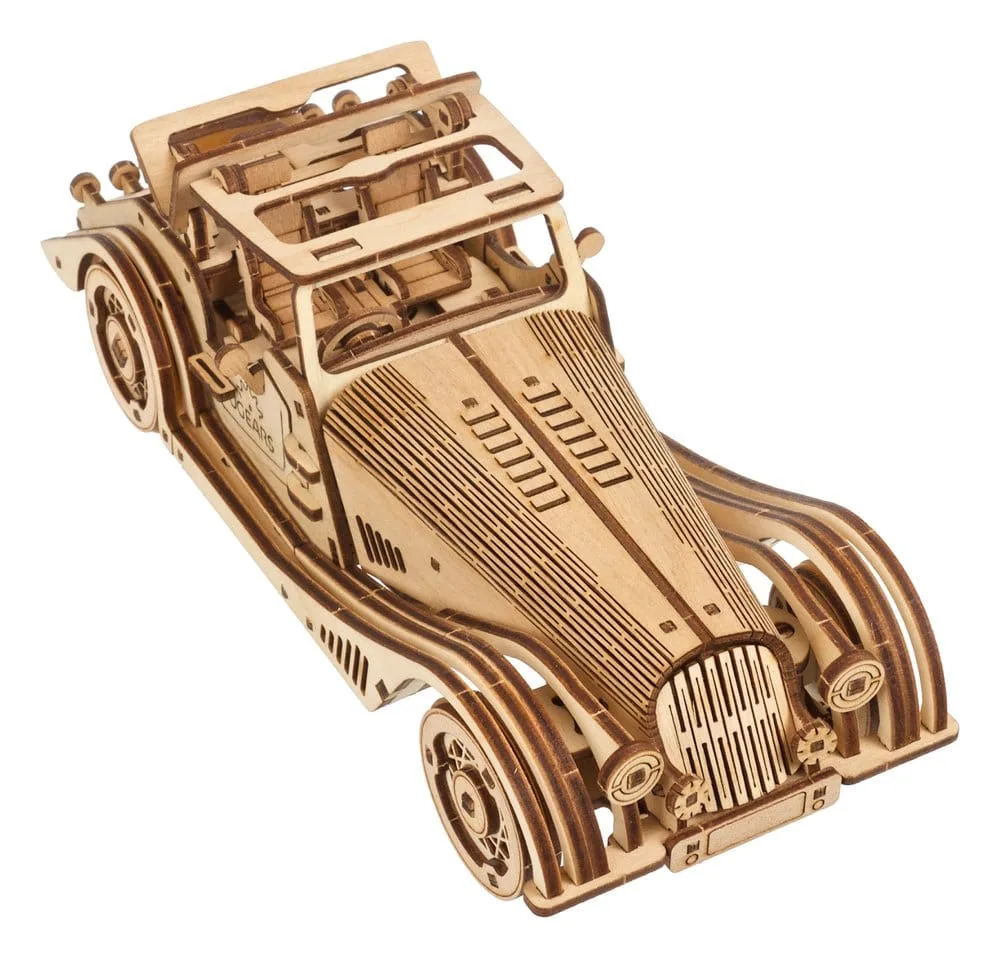 Ugears Holzbausatz – Sportwagen Rapid Mouse 1:24 9
