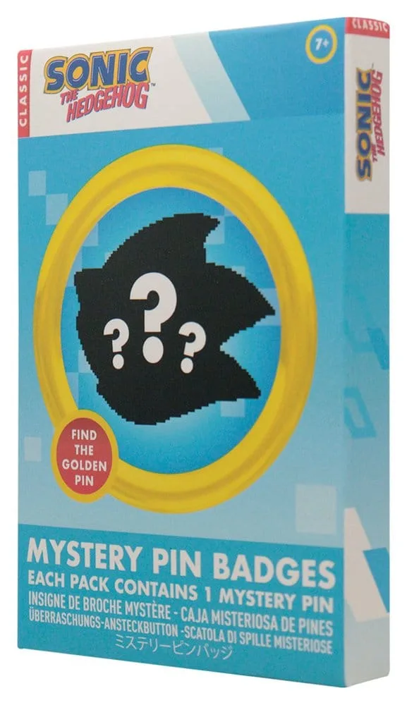 Sonic the Hedgehog Pin Badges – Mystery Display of 12 13