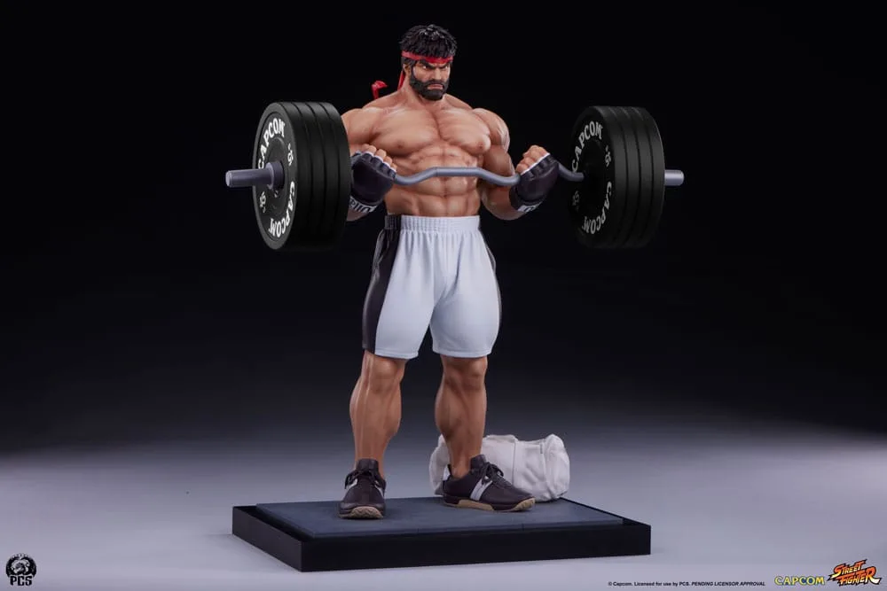 Street Fighter Statue – Ryu Battle Edition Powerlifting 53 cm 11