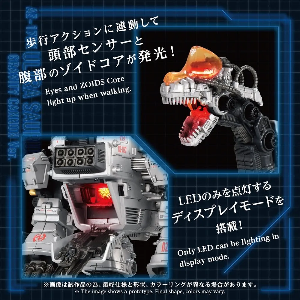 Zoids bouwpakket – AZ-17DX Ultra Saurus Gravity Cannon Deluxe 58 cm 9