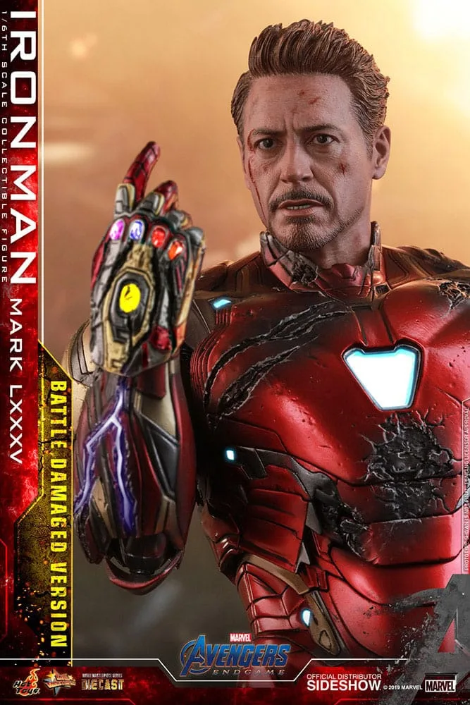 Avengers Endgame Figure – Iron Man LXXXV Battle Damaged 32 cm 8