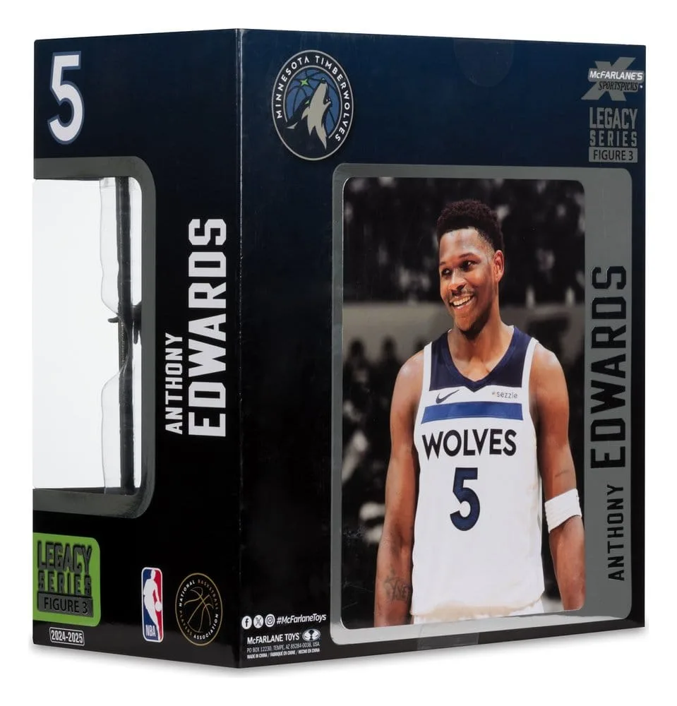 NBA Posed Figure – Anthony Edwards Timberwolves 21 cm 8