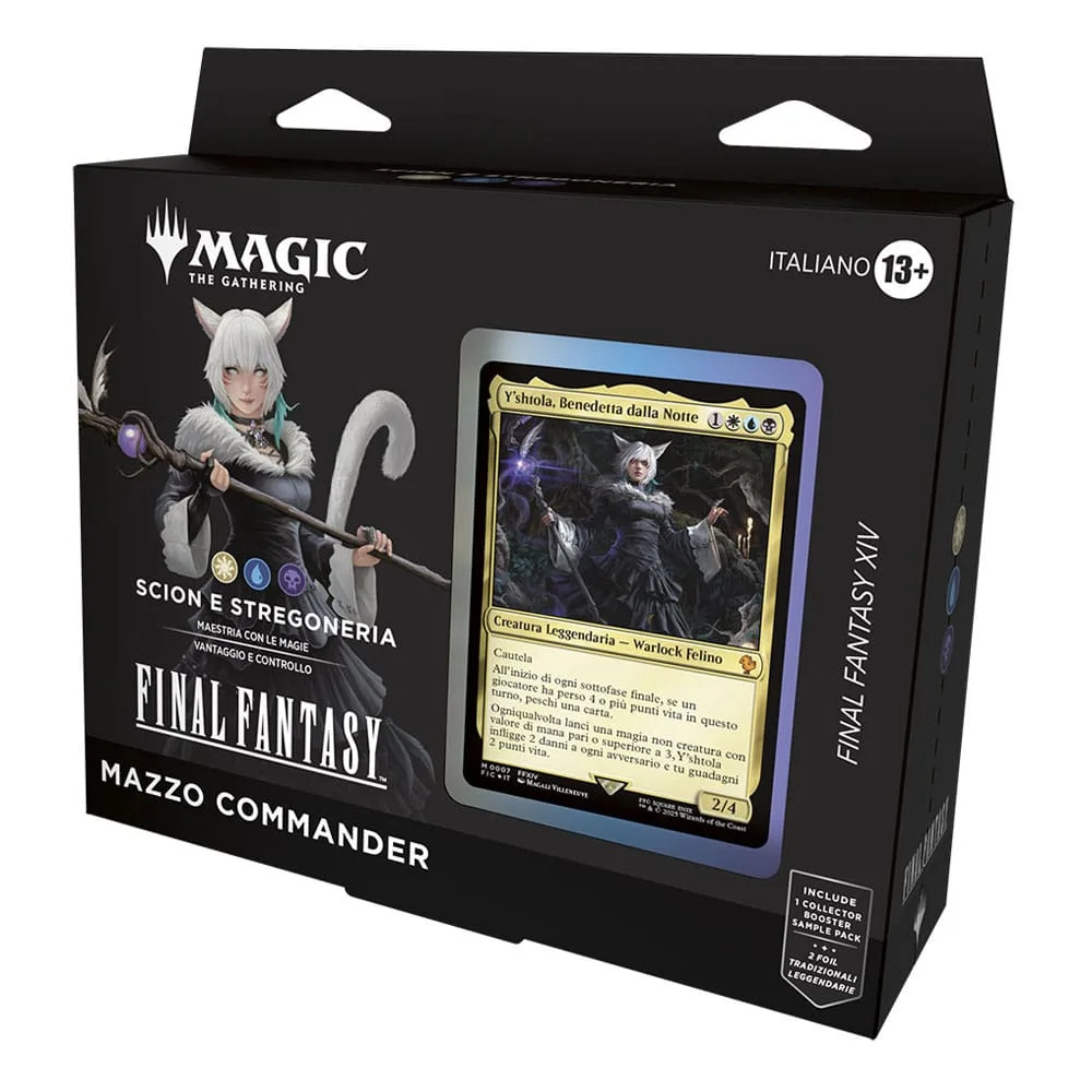 Magic the Gathering Commander Decks – Final Fantasy Italian 4-Pack 13