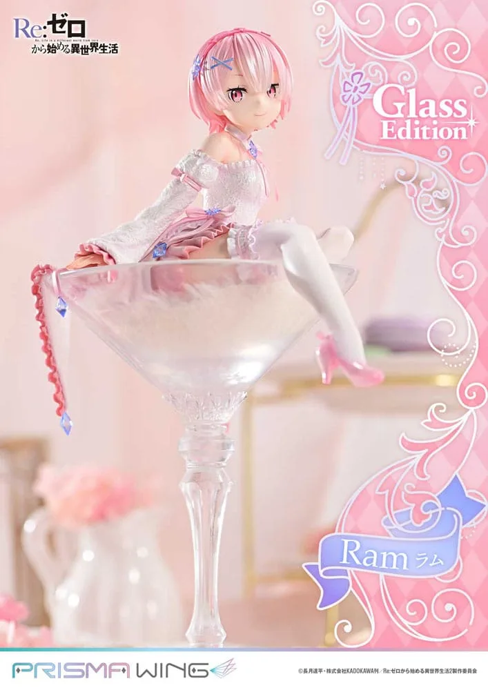 Re:Zero Beeld – Prisma Wing Ram Glass Edition 1/7 24 cm 14