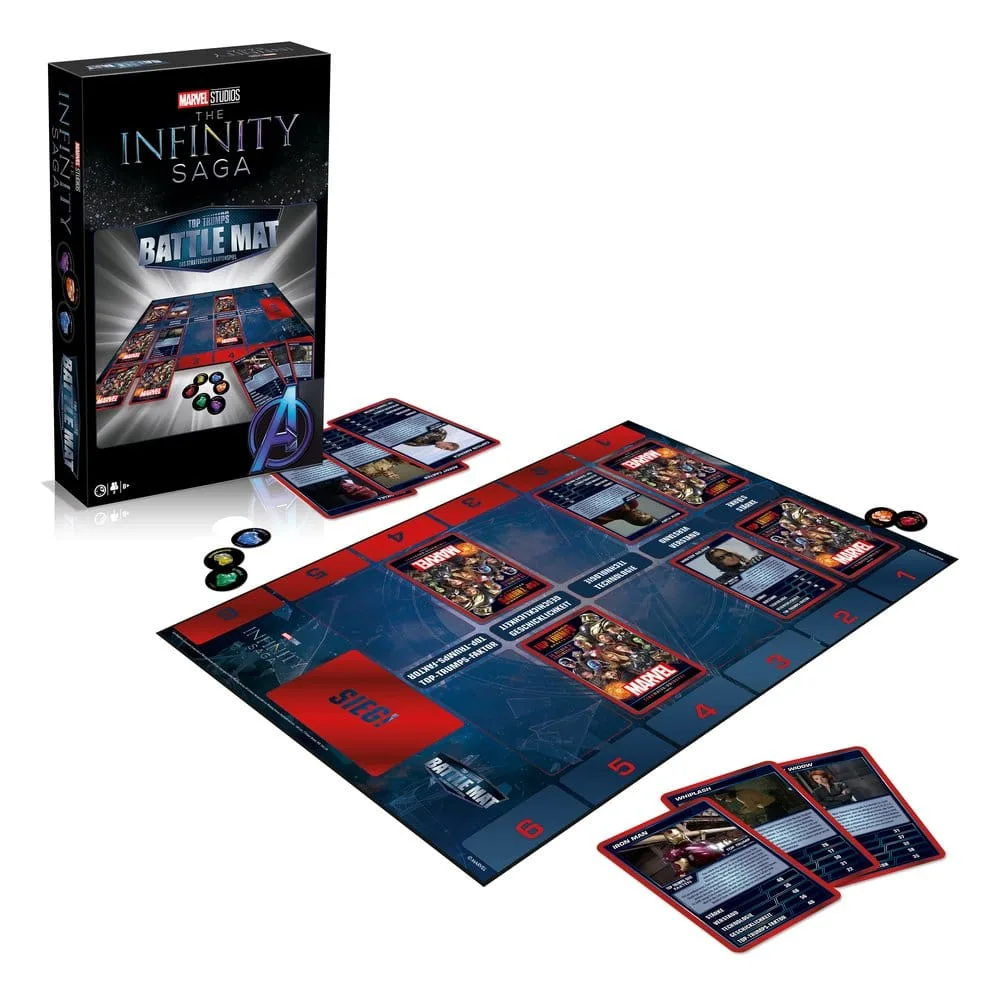 Marvel Board Game – Top Trumps BattleMat German Edition 10