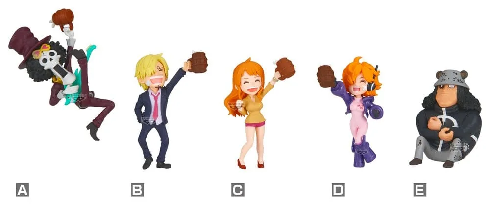 One Piece Mini Figures – World Collectable Figure 12-Pack 4–7 cm