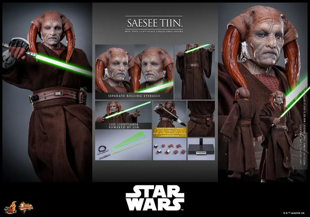 Star Wars Action Figure – Movie Masterpiece Saesee Tiin 1/6 31 cm 20