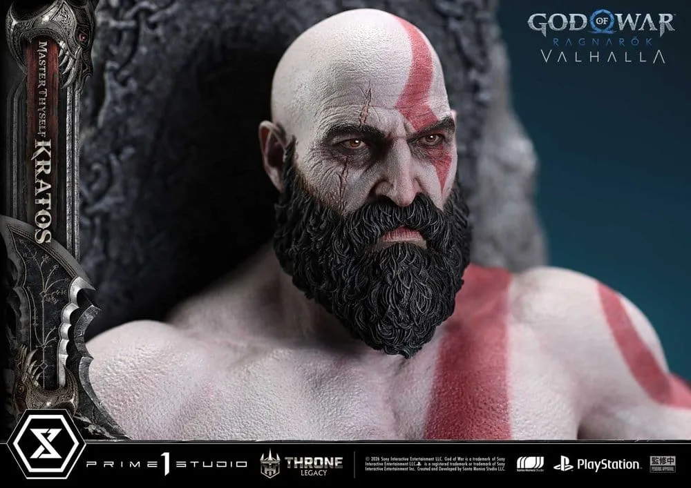 God of War Ragnarök Statue – Master Thyself Kratos 67 cm 15