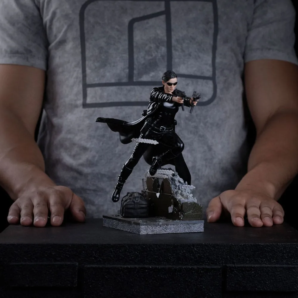 The Matrix Statue – Trinity Art Scale 1/10 22 cm 14