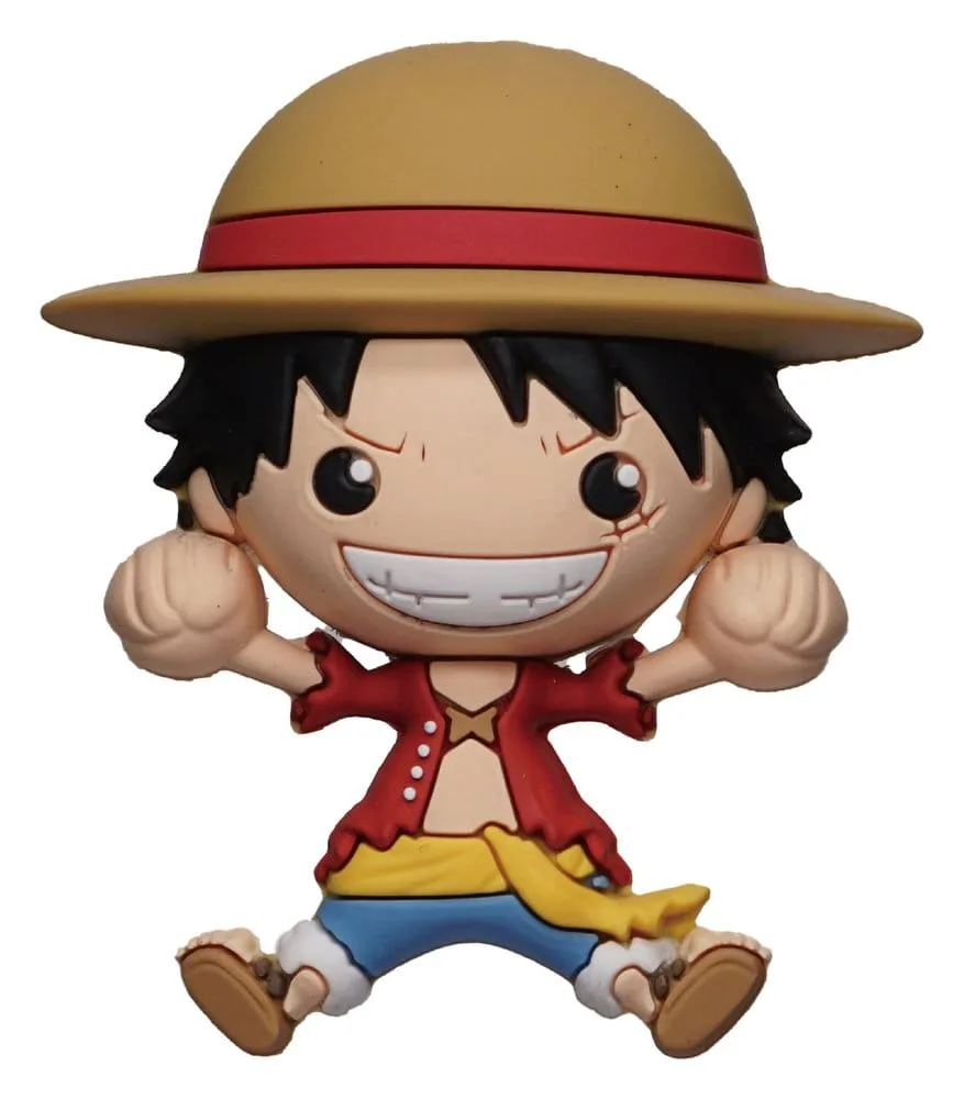 One Piece 3D Foam Magnet – Luffy