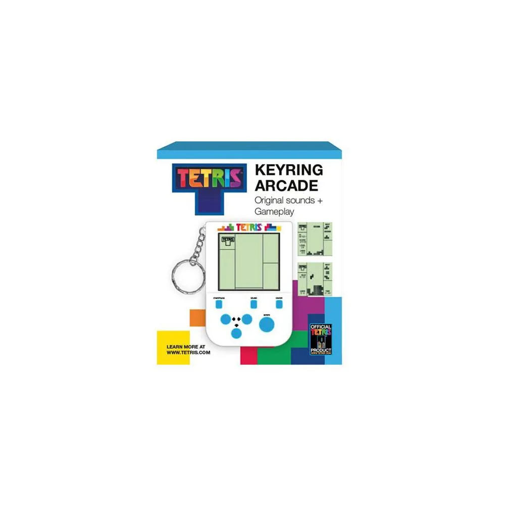 Tetris spelcomputer-sleutelhanger – Mini Retro Edition 2