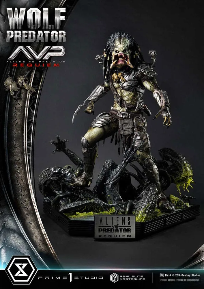 Aliens vs. Predator Requiem Statue – Wolf Predator 1/3 95 cm