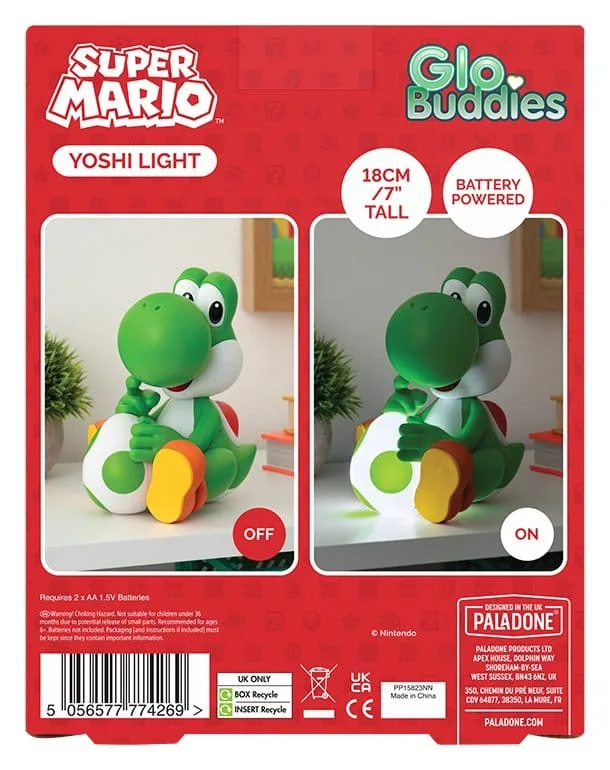 Super Mario Light – Yoshi GloBuddies 18 cm 3