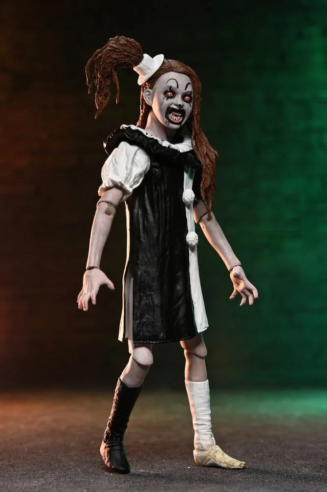 Terrifier 2 actiefigurenset – Art the Clown & Little Pale Girl 18 cm 3