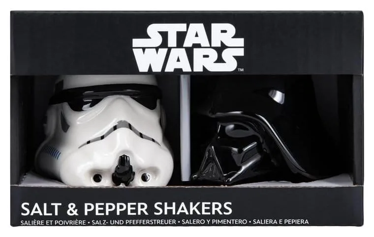 Star Wars Salt and Pepper Shakers – Darth Vader and Stormtrooper 2