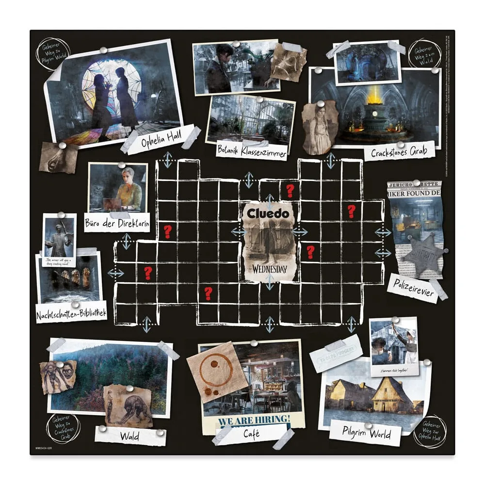 Wednesday Board Game – Clue German Edition 2