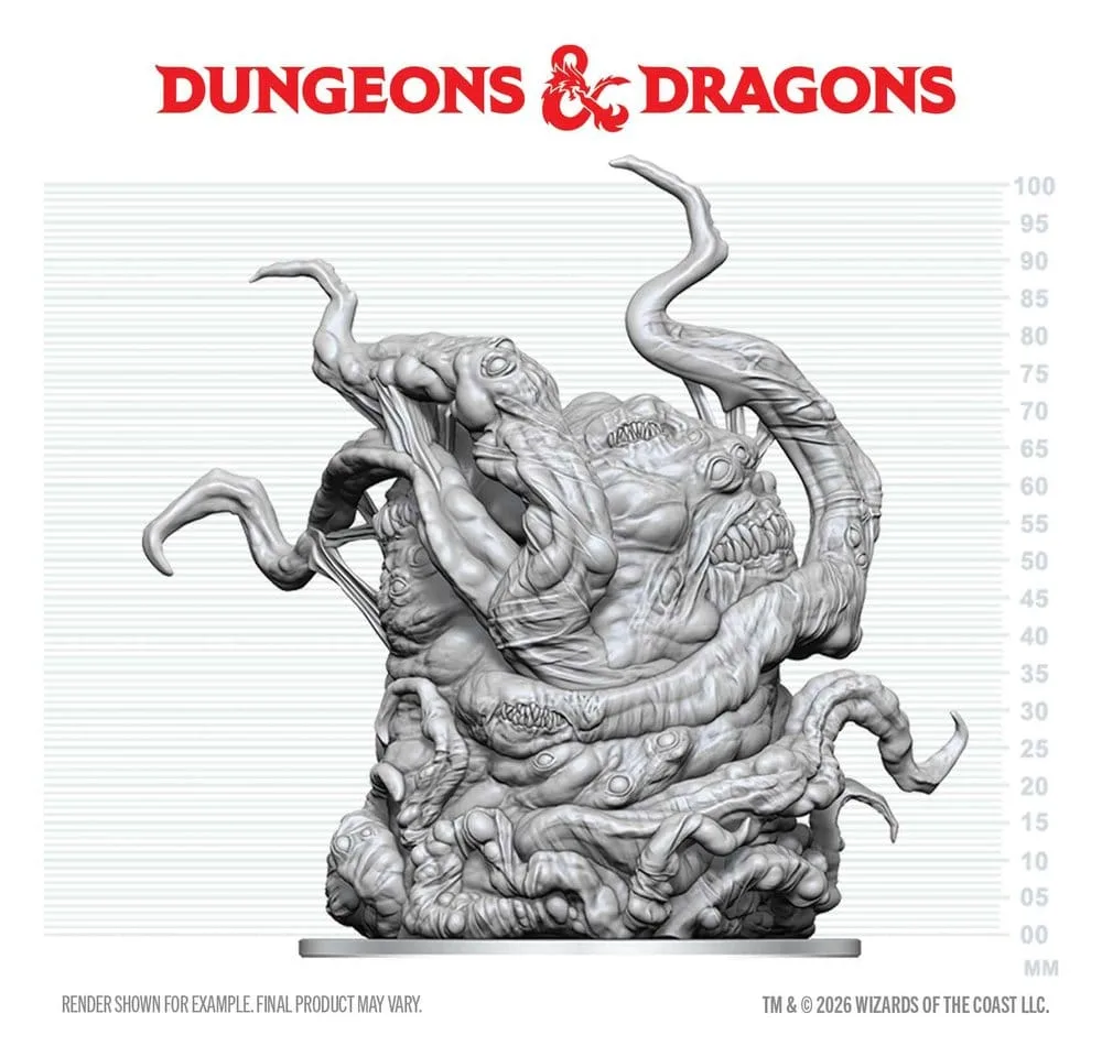 Dungeons & Dragons Unpainted Miniature – Shoggoth 20 cm 2