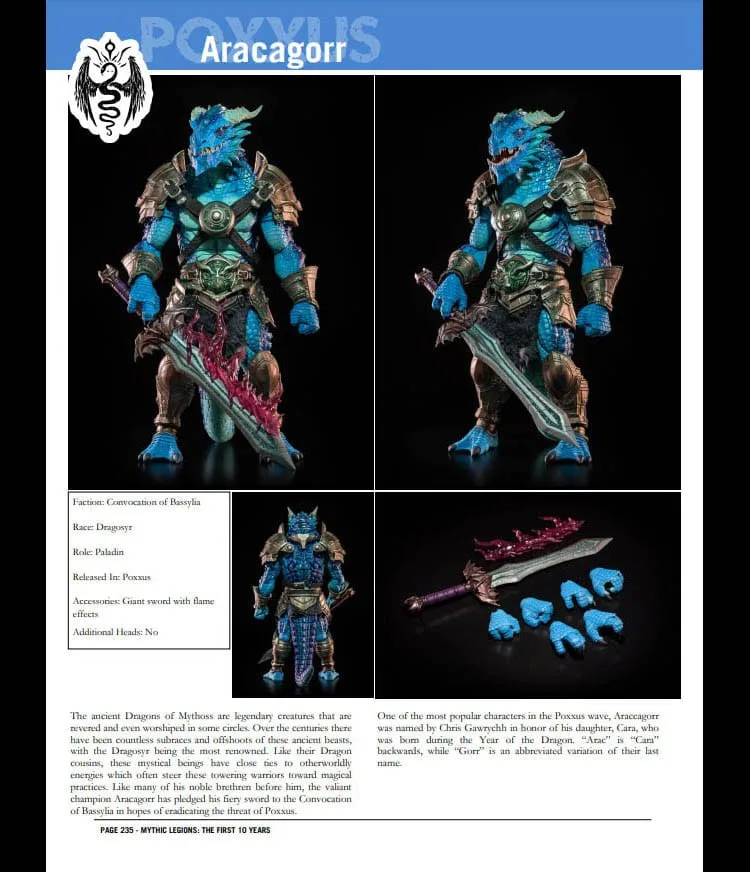 Mythic Legions Hardcover Book – The First 10 Years 3