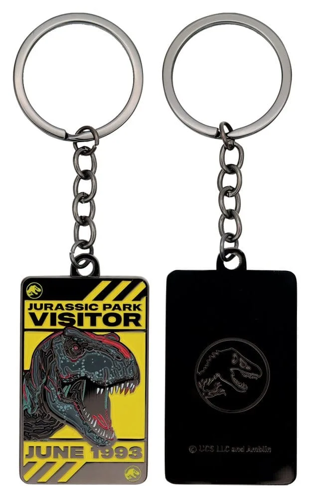 Jurassic Park Gift Set – Dino Keyring Pin and Playing Cards 7
