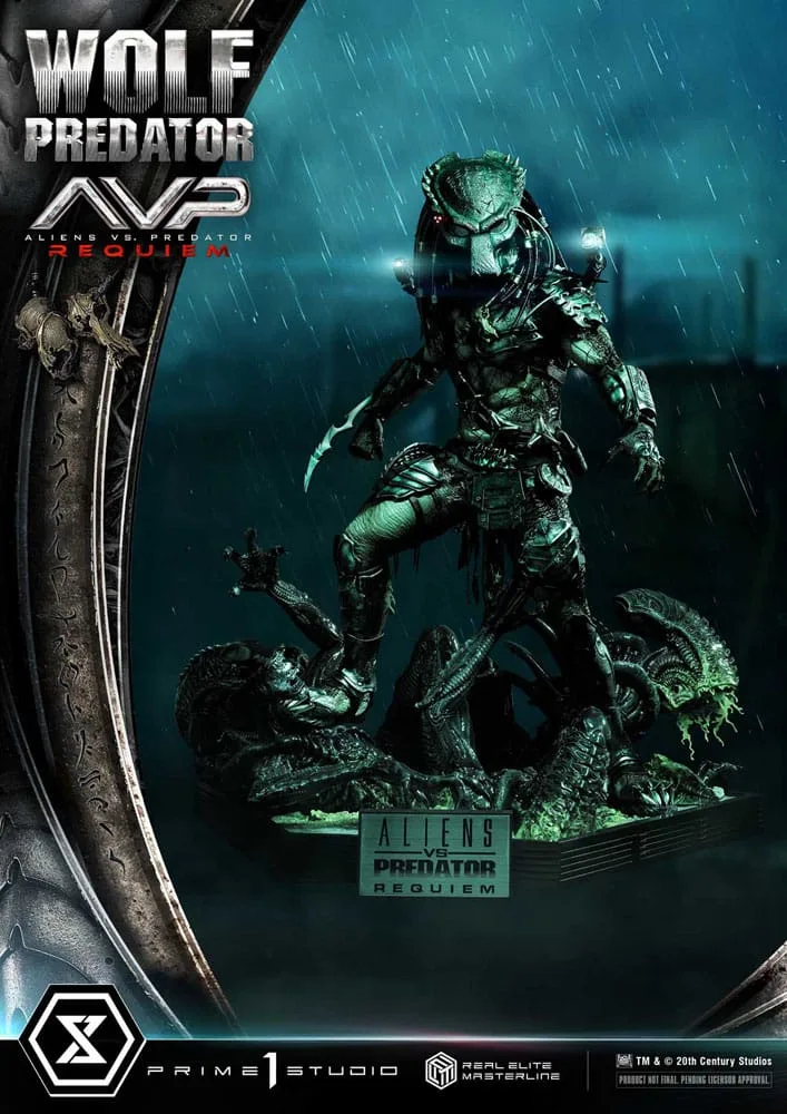 Alien vs. Predator Beeld – Wolf Deluxe Bonus Version 95 cm 21