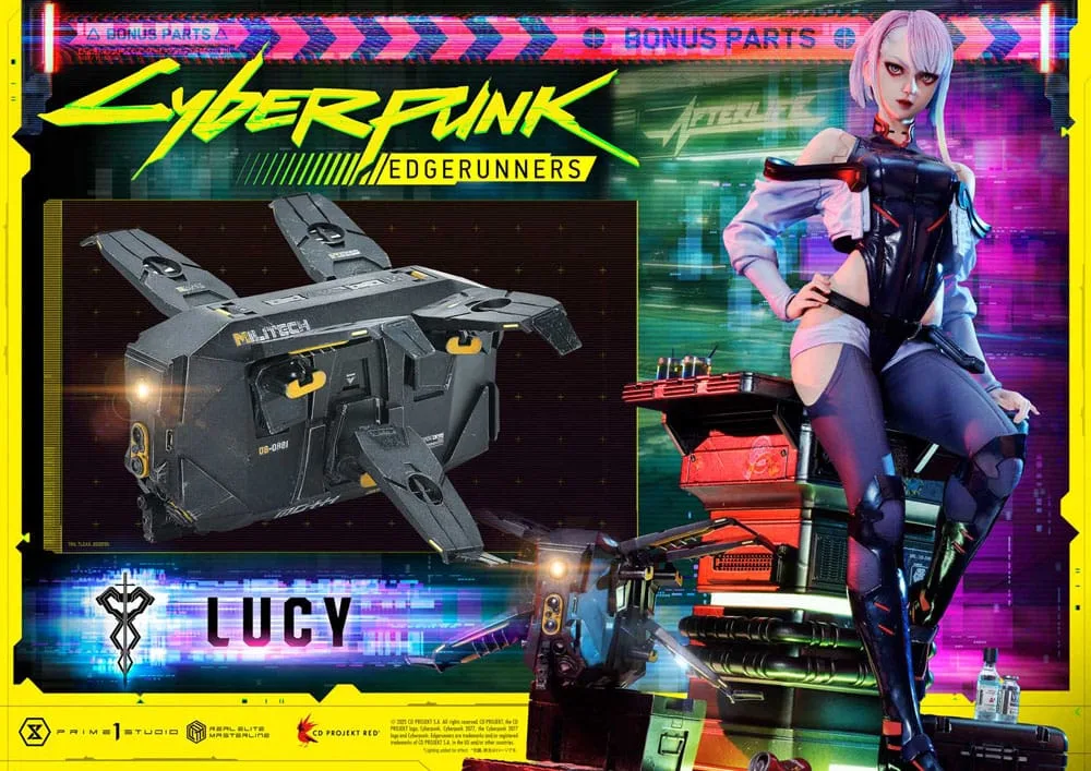 Cyberpunk Edgerunners Statue – Lucy Deluxe Bonus Version 50 cm 2