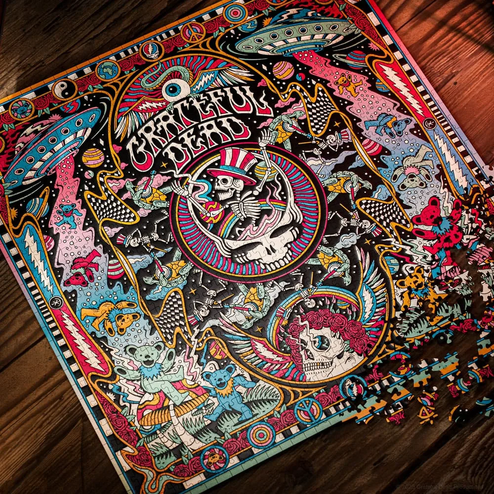 Grateful Dead Jigsaw Puzzle – Psychedelic Landscape 1000 Pieces 7