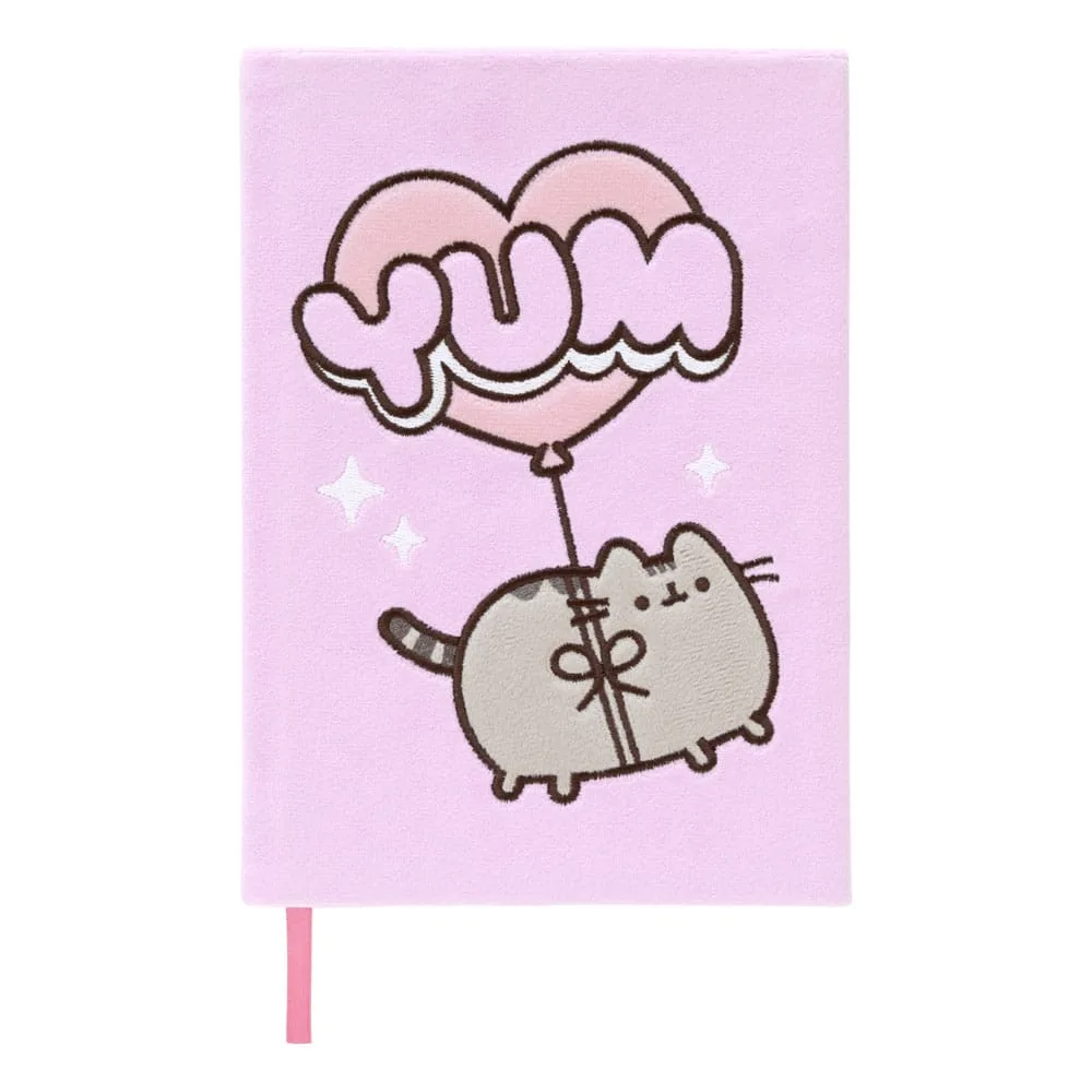 Pusheen Notebook – Premium Plush A5