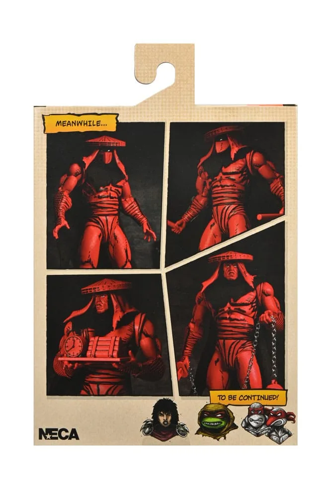TMNT Action Figure – Red and Black Foot Assassin 18 cm 2